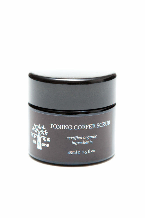 At One Toning Coffee Scrub