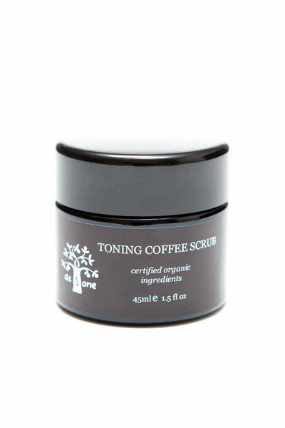 At One Toning Coffee Scrub