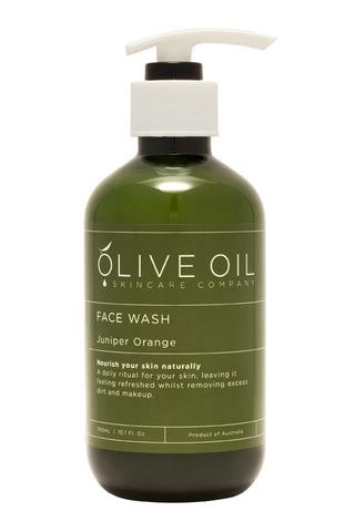 Olive Oil Face Wash - Juniper Orange
